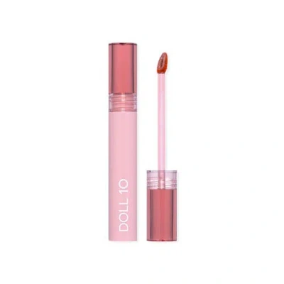 Doll 10 Beauty Peptide Plumping Satin Lip Stains In Brown
