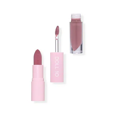 Doll 10 Doll Skin Nude Lip Wardrobe - Adore In Pink