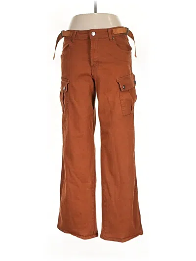 Pre-owned Dollhouse Cargo Pants In Brown