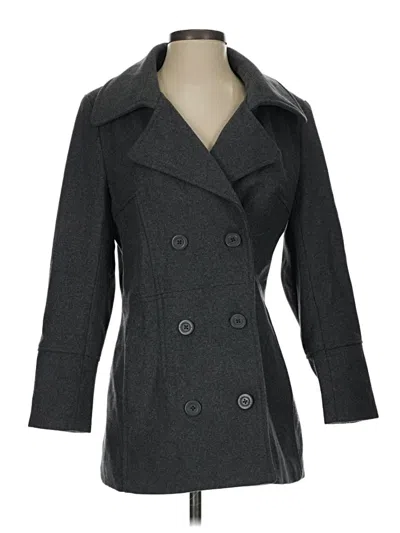 Pre-owned Dollhouse Coat In Gray