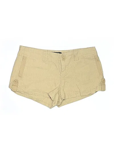 Pre-owned Dollhouse Khaki Shorts In Brown
