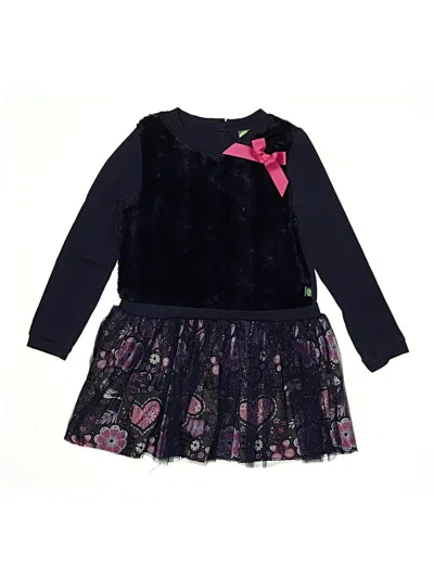 Pre-owned Dollie & Me Kids' Dress In Purple