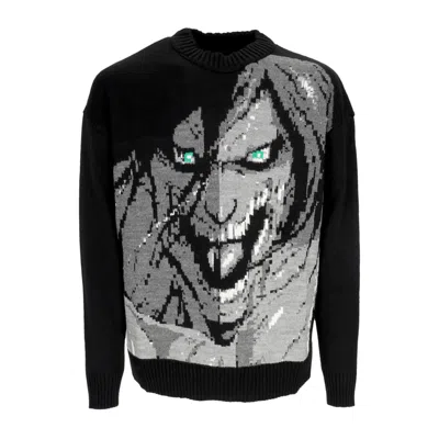 Dolly Noire Attack Titan Sweater Men's Sweater In Black