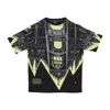 Dolly Noire Bench Duomo Men's T-shirt Over Tee Black/lime In Black
