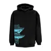 Dolly Noire Bench Tokyo Over Hoodie Men's Hoodie Black In Black