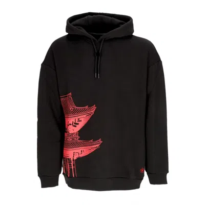 Dolly Noire Bench Tokyo Over Hoodie Men's Hoodie Black/magenta