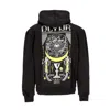 Dolly Noire Holy Grail Hoodie Men's Sweatshirt Black In Black