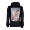 Dolly Noire Kunyoshi Hoodie Men's Hoodie Black/red/blue In Black/red/blue