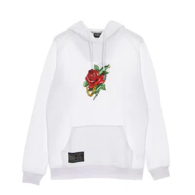 Dolly Noire Lightweight Hooded Sweatshirt For Men Pink Hoodie White