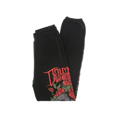 Dolly Noire Lightweight Tracksuit Pants For Men Red Spring Sweatpants Black In Multi