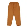 Dolly Noire Long Men's Canvas Carpenter Pants Caramel In Caramel
