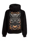 Dolly Noire Mediolanum Hoodie Men's Black In Black