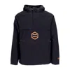 Dolly Noire Men's Anorak Jacket Removable Jacket Black/orange In Black/orange