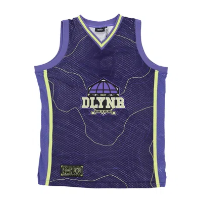 Dolly Noire Men's Basketball Goat Dune Tank Top Blue