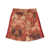 Dolly Noire Men's Basketball Shorts Goat Chemical Easyshorts Orange In Orange
