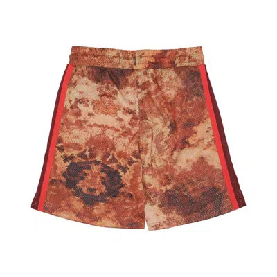 Dolly Noire Men's Basketball Shorts Goat Chemical Easyshorts Orange