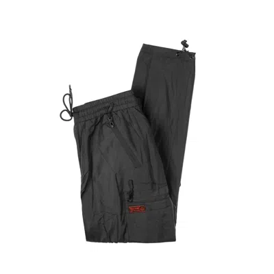Dolly Noire Men's Cargo Tracksuit Pants Melted Black