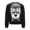 Dolly Noire Men's Crewneck Sweatshirt 10 Years Crewneck Black In Black