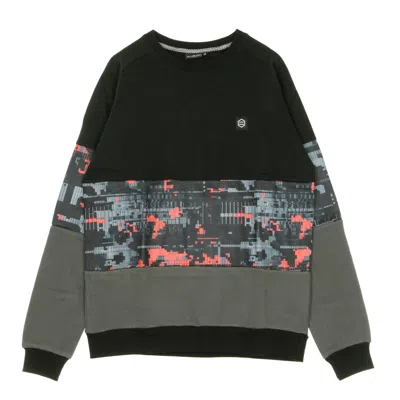 Dolly Noire Men's Crewneck Sweatshirt Glitch Camo Insert Crewneck Black/glitch Camo