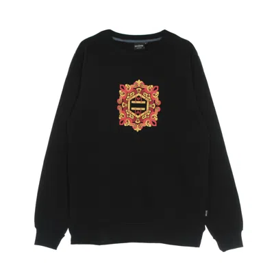 Dolly Noire Men's Crewneck Sweatshirt Logo Maioliche Crewneck Black