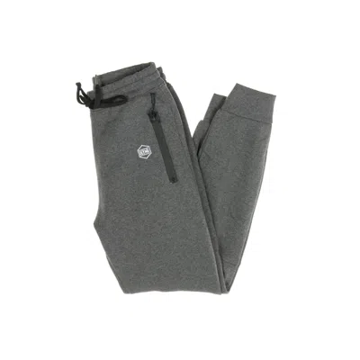 Dolly Noire Men's Fleece Tracksuit Pants Grey In Gray
