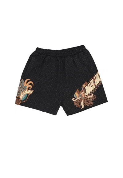 Dolly Noire Men's Harmony Batik Swimshorts Black