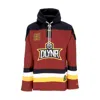 Dolly Noire Men's Hockey Sweatshirt Goat Classic Hockey Hoodie Bordeaux In Bordeaux