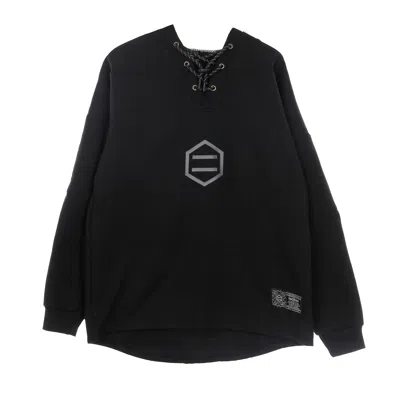 Dolly Noire Men's Hockey Sweatshirt Thermo Reactive Hockey Hoodie Black/grey