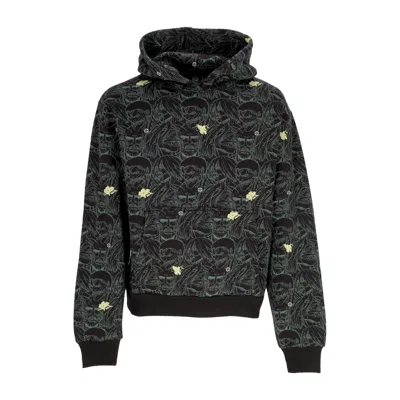 Dolly Noire Men's Hoodie Aot Pattern Hoodie X Attack On Titan Black