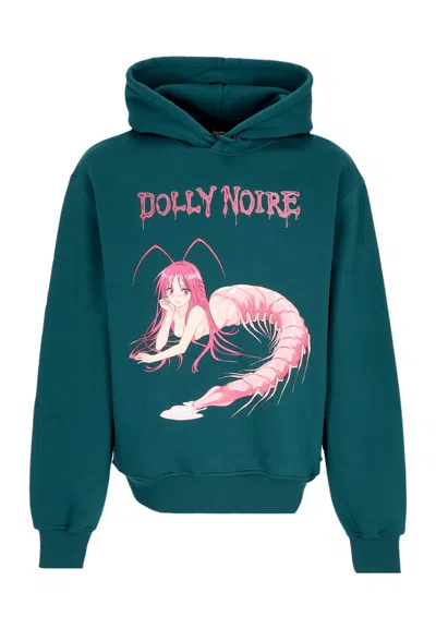 Dolly Noire Men's Hoodie Iso-onna Japan Tour Hoodie Teal In Green