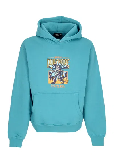 Dolly Noire Men's Hoodie Kikai-no-yokai Hoodie Vivid Blue