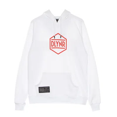 Dolly Noire Men's Hoodie Logo Dlynr Hoodie White