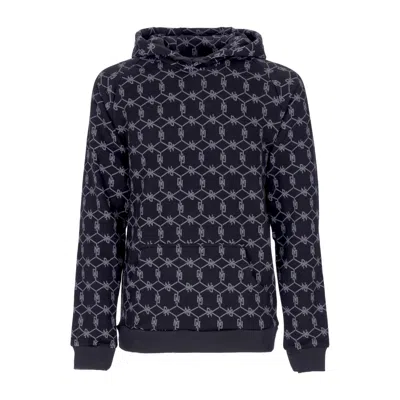 Dolly Noire Men's Hoodie Monogram Hoodie Black