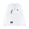 Dolly Noire Men's Hoodie Octopus Salad Hoodie White In White