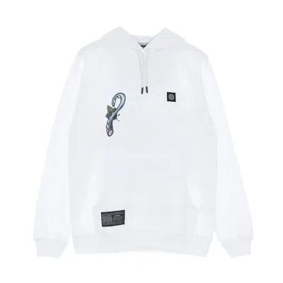 Dolly Noire Men's Hoodie Octopus Salad Hoodie White