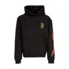 Dolly Noire Men's Hoodie Ryu Dragon Hoodie Black In Black