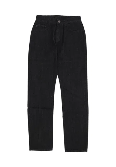 Dolly Noire Men's Jeans Denim 5 Pockets Pants Black
