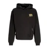 Dolly Noire Men's Lightweight Hooded Sweatshirt Desert Skull Hoodie Black In Black