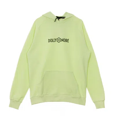 Dolly Noire Men's Lightweight Hooded Sweatshirt Logo Hoodie Mint In Green