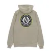 Dolly Noire Men's Lightweight Hooded Sweatshirt Monogram Hoodie Beige In Beige