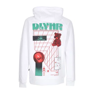Dolly Noire Men's Lightweight Hoodie Cy-bear Hoodie White