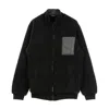 Dolly Noire Men's Neon Zip Black Teddy Bear In Black