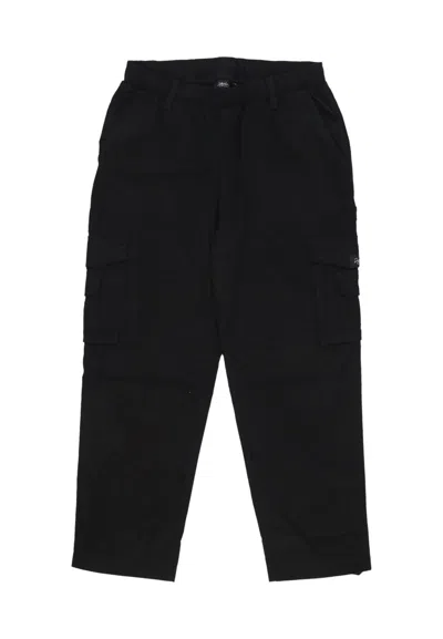 Dolly Noire Men's Ripstop Baggy Cargo Long Pants Black