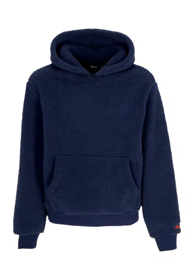 Dolly Noire Men's Sherpa Hoodie Navy