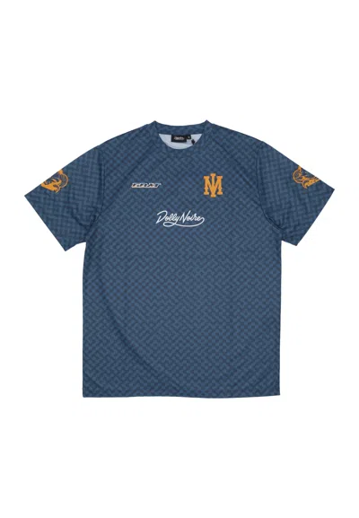 Dolly Noire Men's Shirt Goat Tee Blue