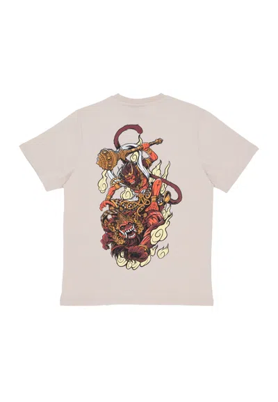 Dolly Noire Men's Shirt Hanuman Tee Beige
