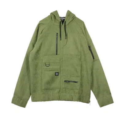 Dolly Noire Men's Special Hoodie Olive