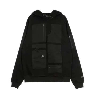Dolly Noire Men's Special Pocket Hoodie Black