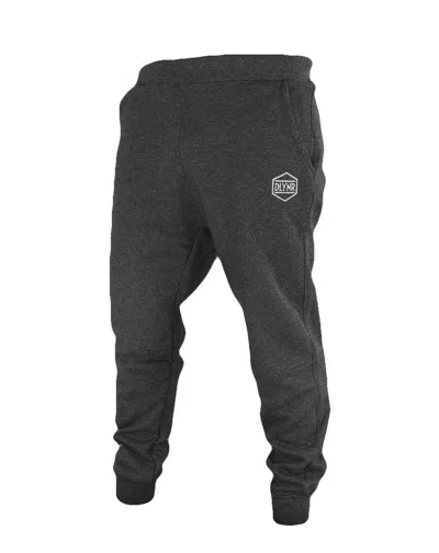 Dolly Noire Men's Sweatpants Tracksuit Pants Grey Dark Grey Melange In Black