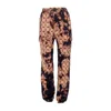 Dolly Noire Men's Sweatpants Tye Dye Monogram Sweatpants Black In Black